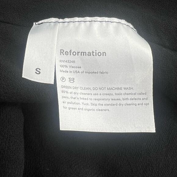 Reformation Monica floral wrap dress sz S - Picture 7 of 7